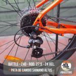 bicicleta Battle rodado 27,5 freno mecánico