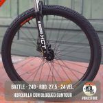 bicicleta Battle rodado 27,5 freno mecánico