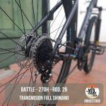battle 27 velocidades hidraulica
